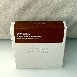 Haus Labs By Lady Gaga Power Sculpt Velvet Bronzer - Deep Level 10 sealed